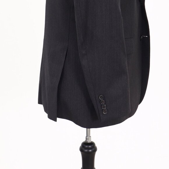 Hugo Boss 42L Gray Striped 2-Button Sport Coat Blazer Jacket G398 - Picture 6 of 11